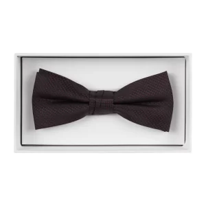 CK Calvin Klein Fliege Mit Seide-Anteil – Bordeaux Rot 9
