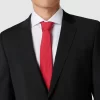 HUGO Krawatte Mit Feinem Muster – Rot 10
