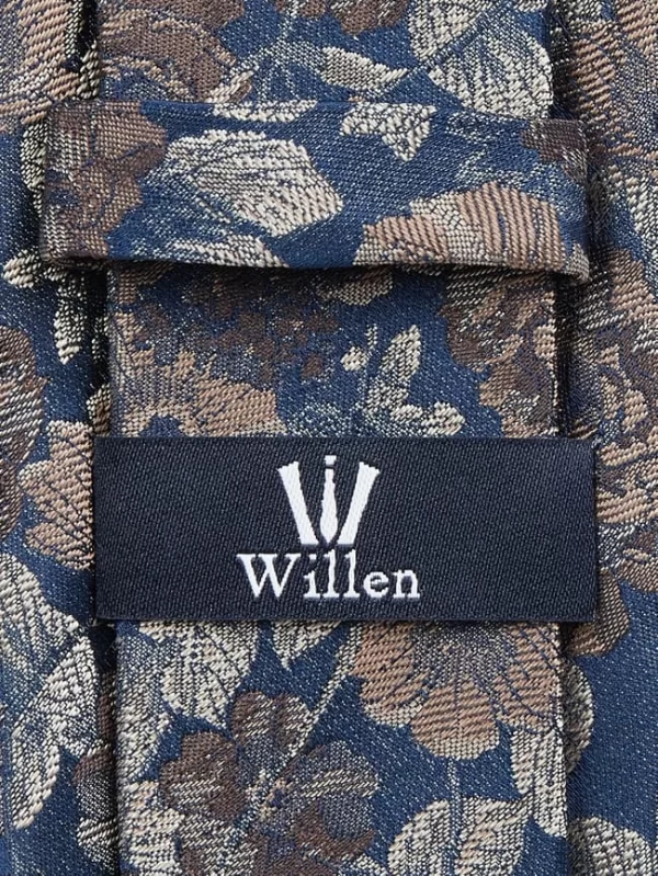 Willen Krawatte Aus Seide (7 Cm) – Taupe 3
