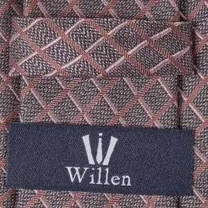 Willen Krawatte Aus Reiner Seide (6,5 Cm) – Altrosa 6