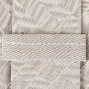 CK Calvin Klein Krawatte Aus Seide (6,5 Cm) – Beige 6