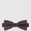 CK Calvin Klein Fliege Aus Seide – Bordeaux Rot 13