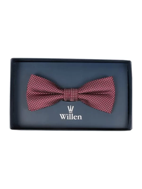 Willen Fliege Aus Seide – Bordeaux Rot 4