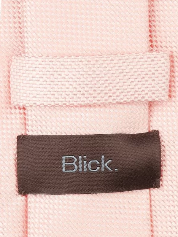 Blick Krawatte Aus Reiner Seide (7 Cm) – Altrosa 3