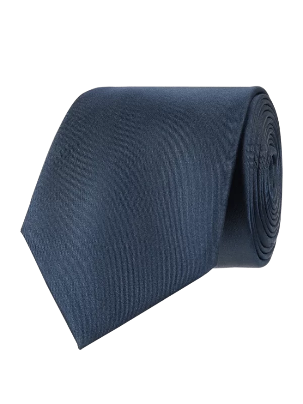 Christian Berg Men Krawatte Aus Seide (7 Cm) – Marineblau 1