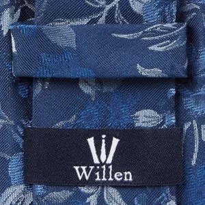 Willen Krawatte Aus Seide (6,5 Cm) – Blau 6