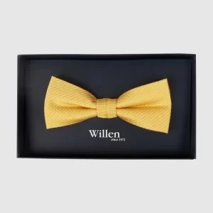 Willen Fliege Aus Seide – Gelb 9