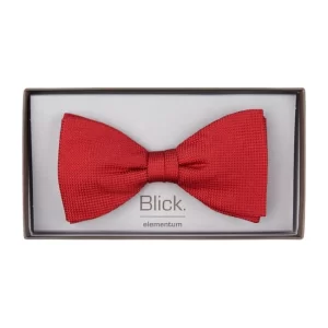 Blick Fliege Aus Reiner Seide – Rot 9