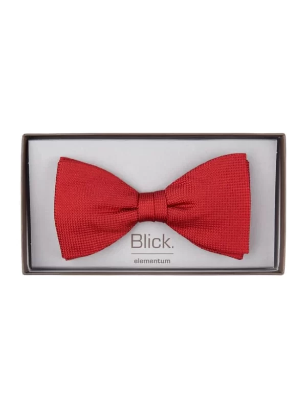 Blick Fliege Aus Reiner Seide – Rot 4