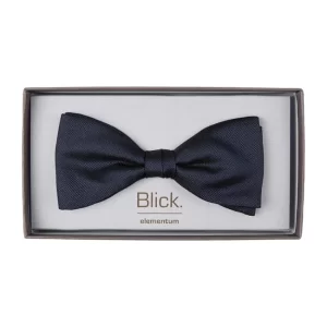 Blick Fliege Aus Seide – Marineblau 9