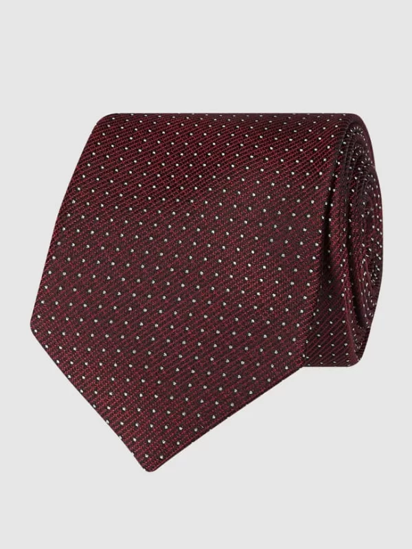 CK Calvin Klein Krawatte Aus Seide (6,5 Cm) – Rot 1