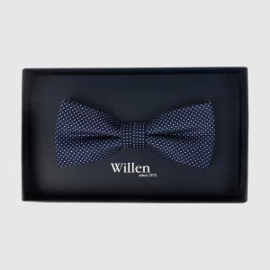 Willen Fliege Aus Seide – Marineblau 9