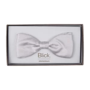 Blick Fliege Aus Seide – Silber 9