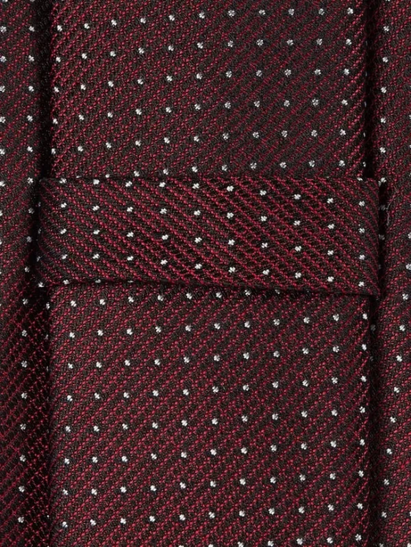 CK Calvin Klein Krawatte Aus Seide (6,5 Cm) – Rot 3