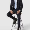 HUGO Krawatte Mit Feinem Muster – Bleu 8
